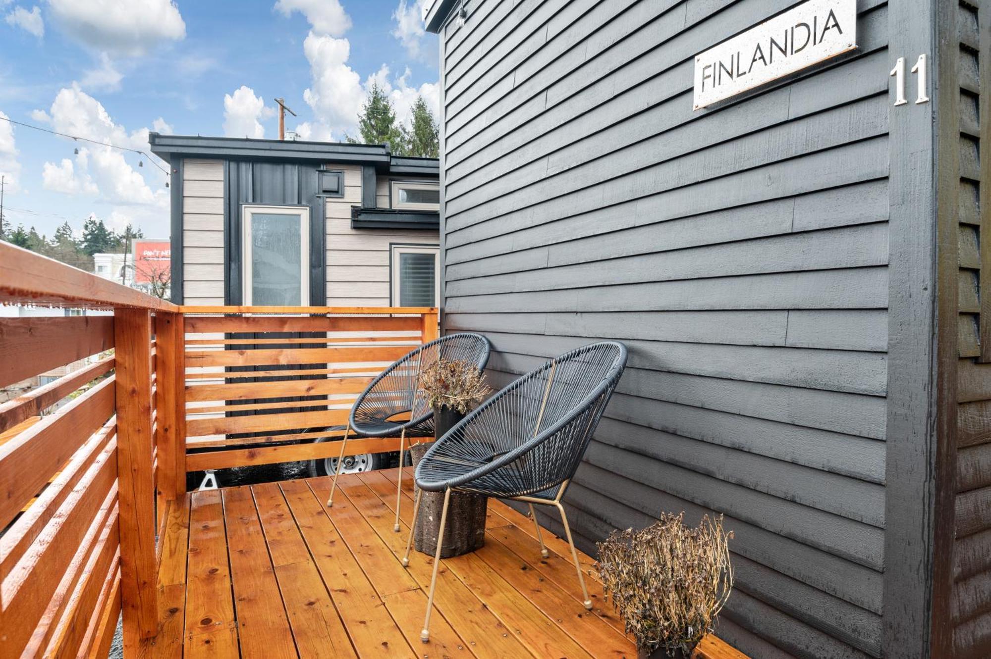 Tiny Digs - Hotel Of Tiny Houses Portland Oda fotoğraf