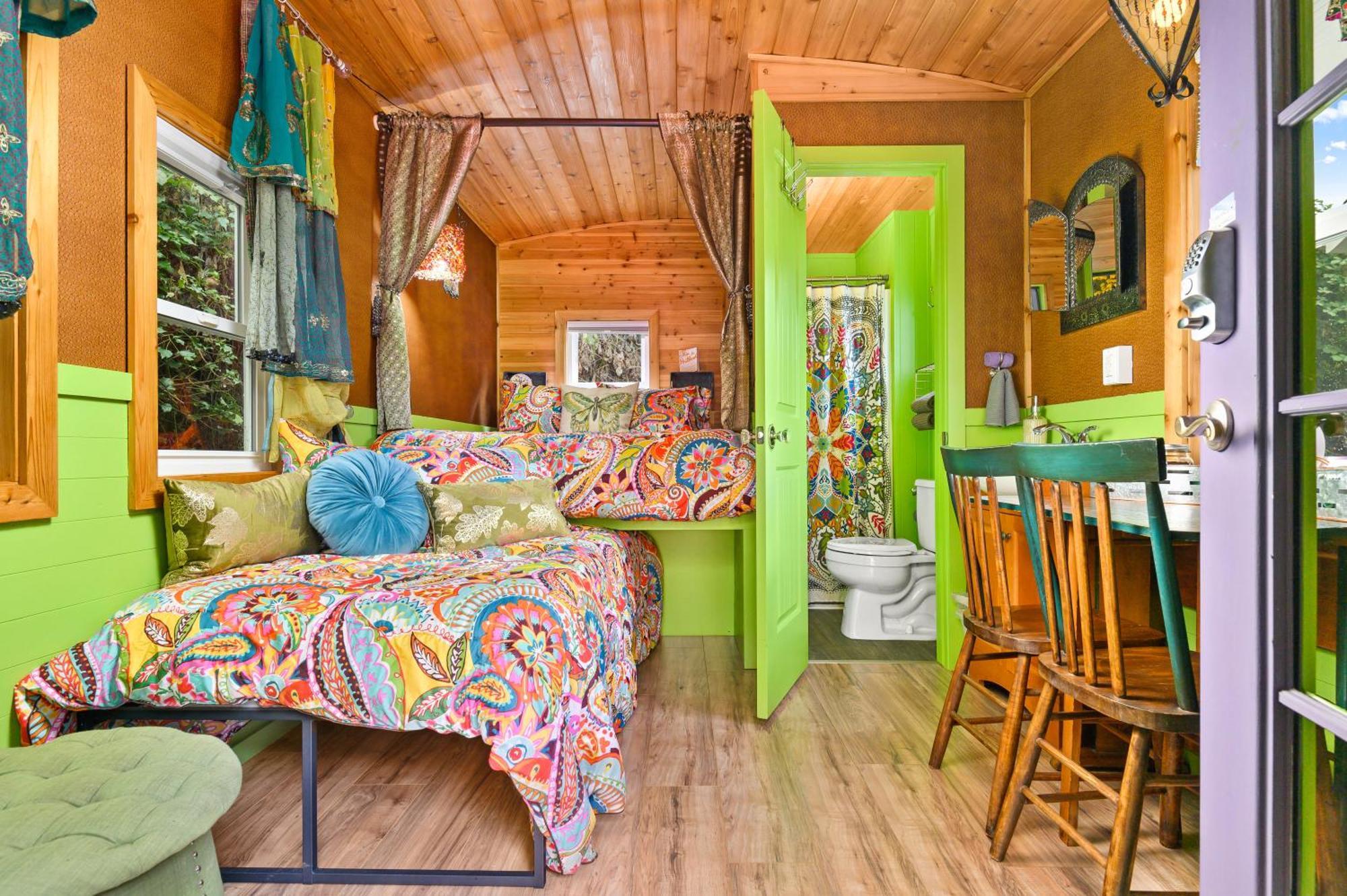 Tiny Digs - Hotel Of Tiny Houses Portland Oda fotoğraf