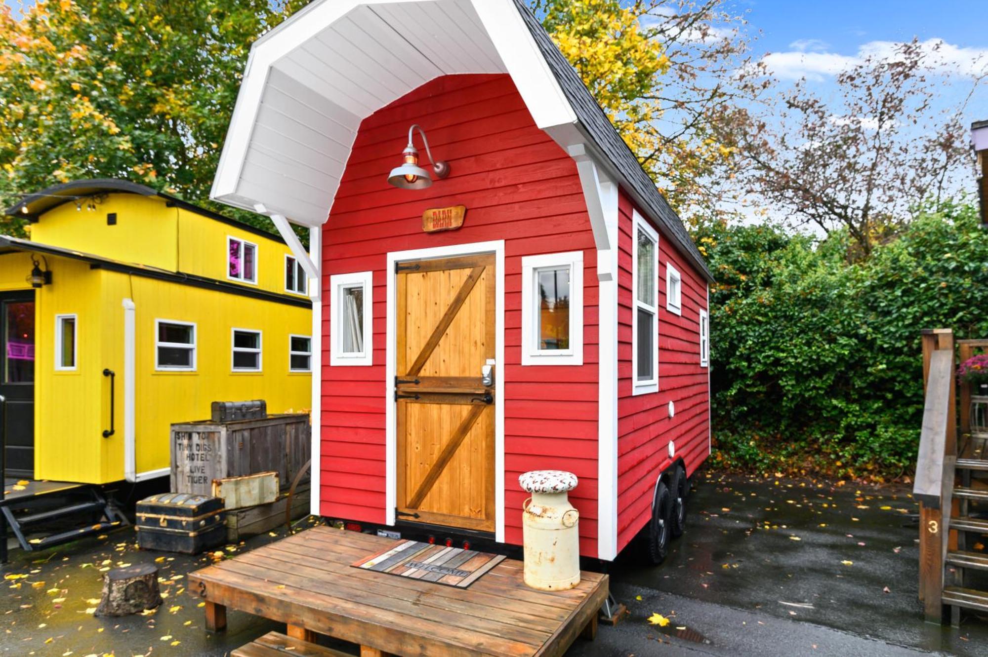 Tiny Digs - Hotel Of Tiny Houses Portland Oda fotoğraf